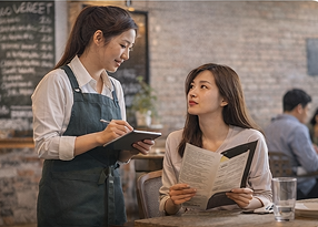 菜单信息不透明场景