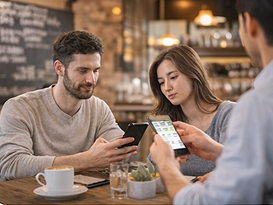 用户筛选餐厅与菜品场景