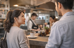 用户与店员沟通场景